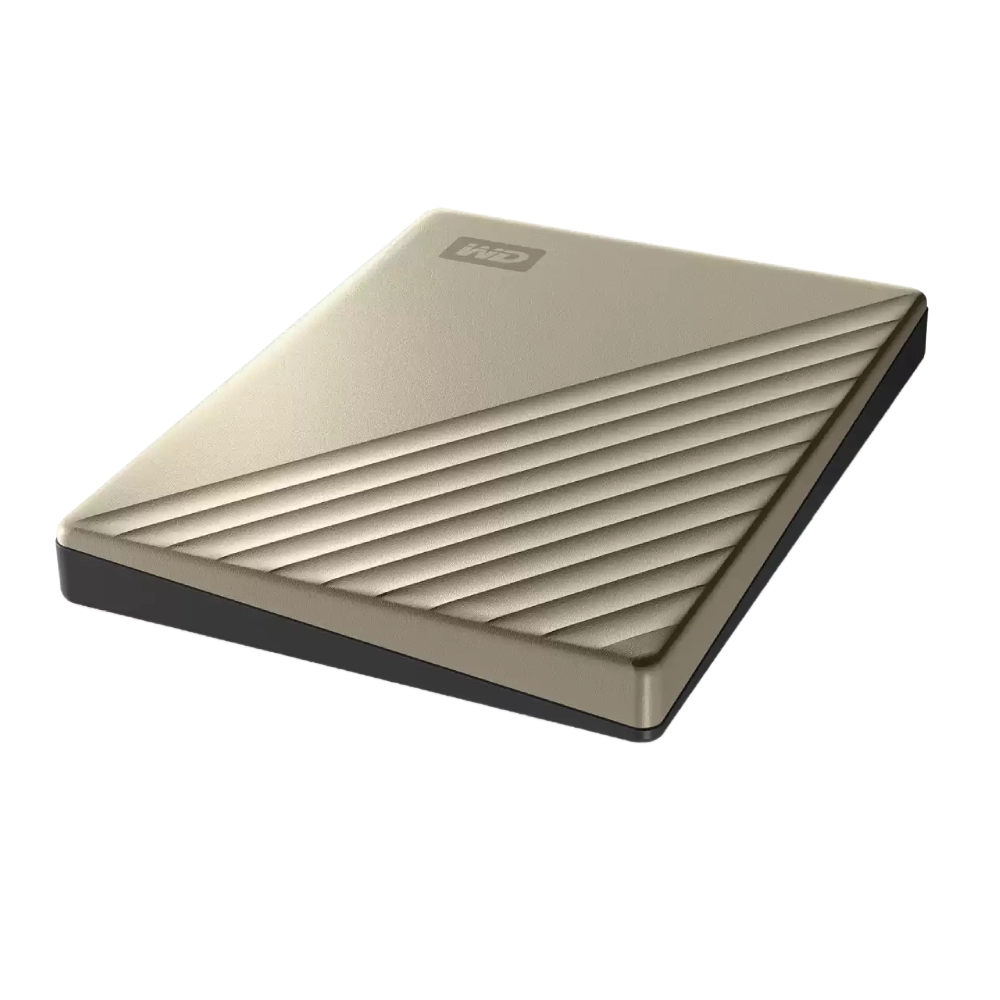 WD EXTERNAL SSD 2TB MY PASSPORT GOLD view 5